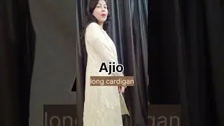 Ajio long cardigan haul#cardigan #ajio #ajiohaul #shorts #ytshorts #pushpa2#papakipari #surajactor