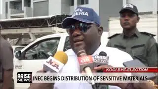 INEC BEGINS DISTRIBUTION OF SENSITIVE MATERIALS FOR KOGI BYE-ELECTION
