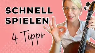 Wie du schnelles &uuml;ben auf dem Cello angehen kannst + PDF download