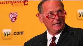 USC athletic director Pat Haden stable after collapsing on sideline