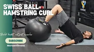 Swiss Ball Hamstring Curl / همسترینگ سوئیس بال