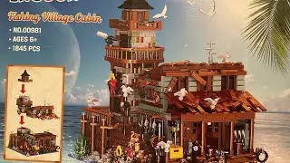 Let&rsquo;s Build Insoon Fishing Village Cabin Bag 2 of 6 | LEGO alternative building blocks