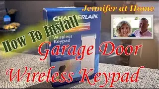How to Install Garage Door Outside Keypad, Easy DIY Project, 5 Minute Fix