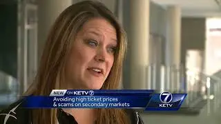 Avoiding high ticket prices, scams on secondary markets