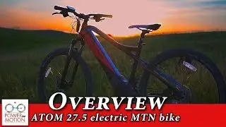 Overview : Electric Mountain Bike EasyMotion ATOM 27.5 | ebike Calgary, Alberta | electric bike