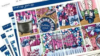 Plan with Me | Birthday Witch | Caress Press | Biffs is FAMOUS (not really, but OMG) & Thanksgiving!
