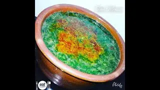 لو جربتيها بالطريقه دي ان شاء الله مش هتعمليها باي طريقه تانيه ابدا 👌😋 الملوخيه بالمشقلب 😍