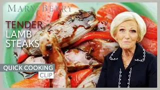 Tender Rosemary Lamb Steaks in Minutes | Mary Berry's Quick Cooking | Mary Berry