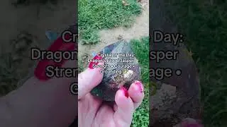 Dragon&rsquo;s Blood Jasper: strength & courage 🐉 #CrystalOfTheDay #DragonsBloodJasper #CrystalHealing