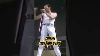 Queen | Live, Aid 1985 #queen #queenband #liveaid #80smusic #youtubeshorts