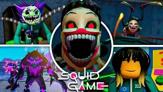 Mega Escape Squid Game 3 season - All Bosses & Ending (Roblox Showcase)