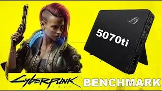 XG Mobile 5070ti Benchmarks (Cyberpunk 2077)
