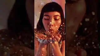 Blowing Glitter l Relaxing ASMR