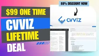 💥❇️💥CVViZ Lifetime Deal | Hire Top Talent WITHOUT All the Headaches | $99 Lifetime Deal | 88% Now