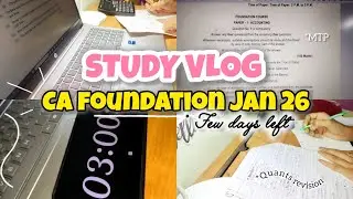 Ca foundation jan26✨ | solving MTP 📝| Revision🎯 | #cafoundation #caexam #studyvlog 