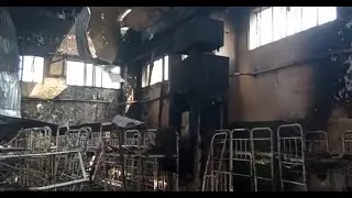 Horrifying images from a prisoner war camp in Russian-held Ukraine