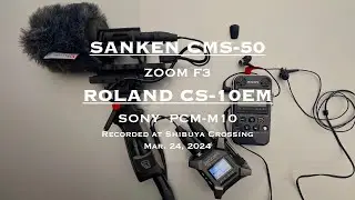 SANKEN CMS-50 and  ROLAND CS-10EM