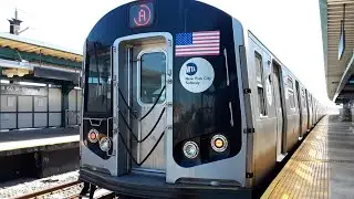 IND Rockaway: R46, R160/Siemens (A) trains @ Beach 60th Street - Straiton Avenue!