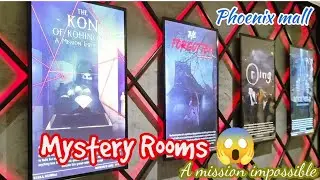 Mystery Rooms A real life escape experience 😲at phoenix mall kurla||