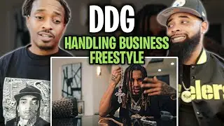 DDG - Handling Business “Freestyle” (Official Video) REACT