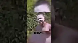 African guy running away from tribe member with Roblox door music #africanguymeme #runawayfromtribe