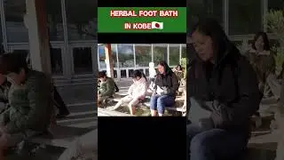 Foot Bath in Kobe Japan | Gets Hobbies #travel #shorts