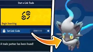 THIS LinkCode Trades You ✨SHINY HISUIAN ZORUA✨Pokemon Scarlet & Violet