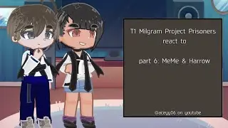 T1 Milgram Project Prisoners react | part 6: MeMe & Harrow | Milgram | glrv