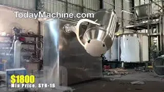 Factory Direct Stainless Steel 1000L Horizontal Double Ribbon Whey Powder Mixer: Blender