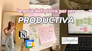 com ser productiva | consells i tènciques d'organització ☕💻⭐