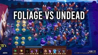 Foliage vs Undead - Nighttime Survival Edition Strategy
