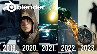 My 5 Year Blender Progression