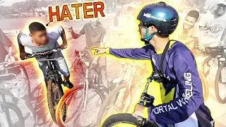 DESAFIEI UM HATER NO GRAU VALENDO MINHA BIKE