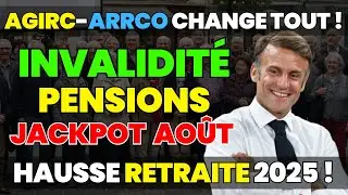 🚨 AGIRC-ARRCO 2025 : Forte hausse des retraites compl&eacute;mentaires et pensions&nbsp;d&rsquo;invalidit&eacute;&nbsp;!