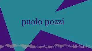 Live streaming di paolo pozzi