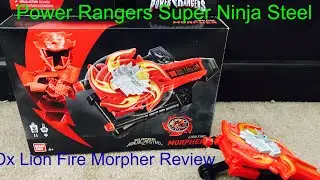 Power Rangers Super Ninja Steel: Dx Lion Fire Morpher Review
