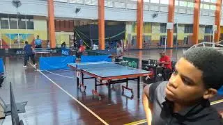 Anthony Bird vs Damion Simpson 2025 Hubert A. Lawrence Memorial Table Tennis Tour.-Mar. 1, 2025