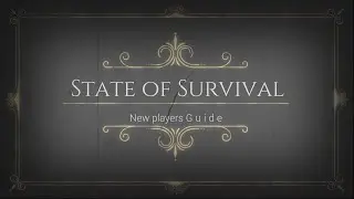 state of survival beginner guide (Updated)