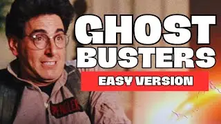 Learn Ghostbusters on Fingerstyle Guitar (Easy Version) 🎸 | Free Tab for Beginners!