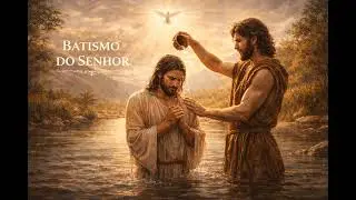 BATISMO DO SENHOR - JESUS VERSO - CONVITE