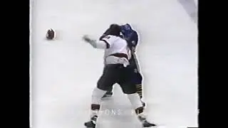 Rob Ray vs Randy McKay Round 2 ; Mike Peluso vs Matthew Barnaby Round 1