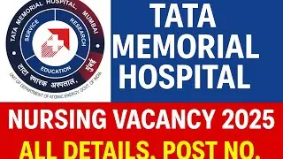 TMC TATA Hospital Nursing Vacancy 2025 | Full Details, Post, Eligibility #nursingofficer