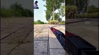 mini train chhoti train chal rahi hai engine#shortsvideo #design #create