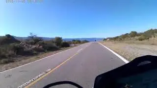 En moto por la ruta 38, Catamarca. 