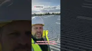 Back on a roof #industrial #roofing #facilities #constructionlife #subscribe