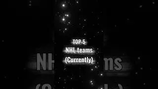 Top 5 NHL teams currently #hockey #nhl #sports #edit #shorts