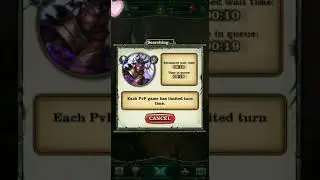 Mighty Heroes PvP Card Game (Necromancer VS Shapeshifter Gameplay)