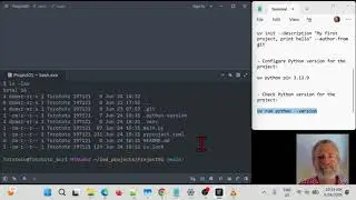 Explore Files Created by Uv Init Using Ls Command (🚀 Launchpad Lab)