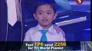 Talentadong Pinoy - Tri World pianist  -Amazing Kid