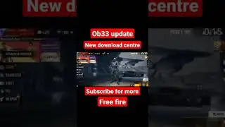 OB33 UPDATE new download centre free fire new event tonight updated TRAND #trand #viral #short